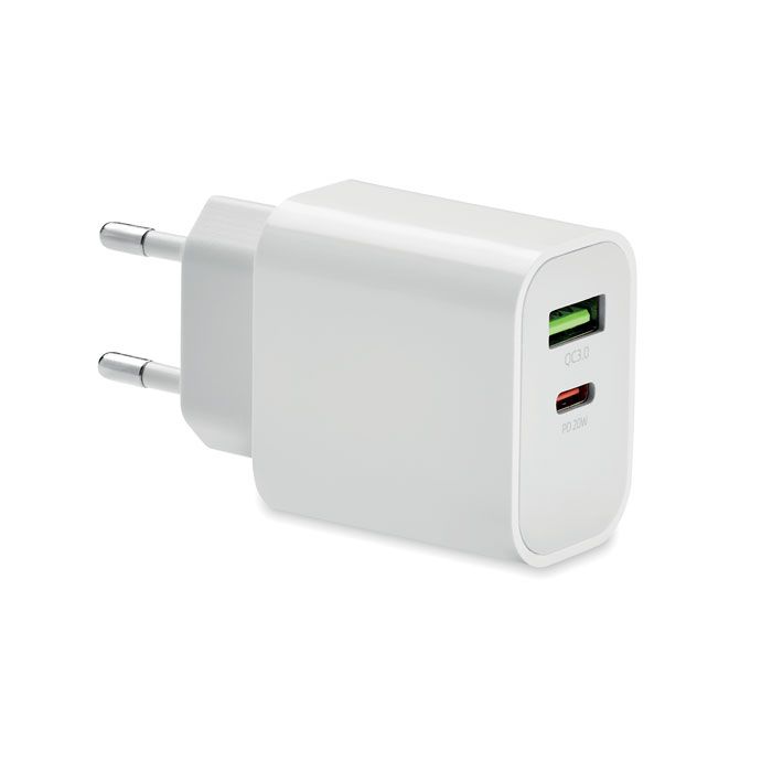 Ładowarka USB 18W 2 porty – Gift Design