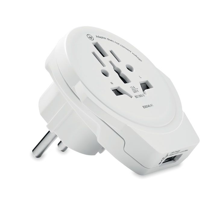 Adapter z USB World to Europe – Gift Design