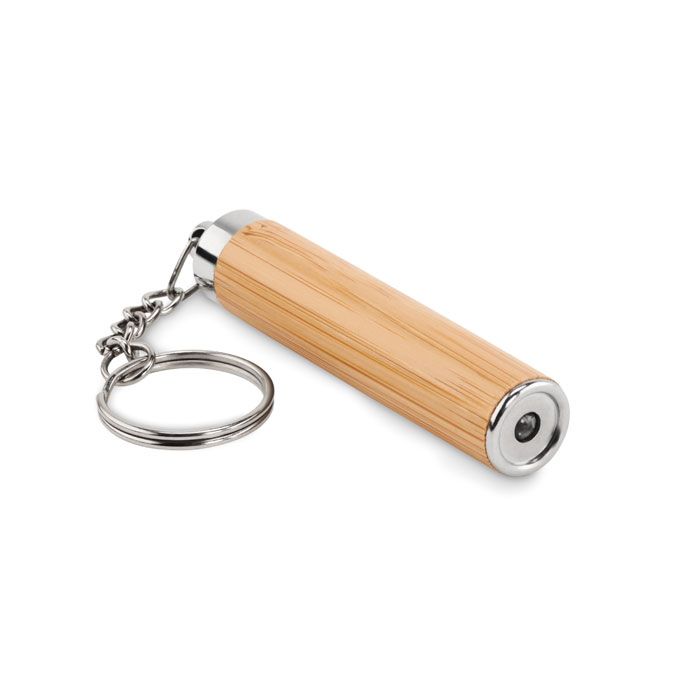 Bambusowa latarka z brelokiem – Gift Design