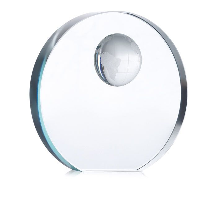 Szklana patera glob – Gift Design