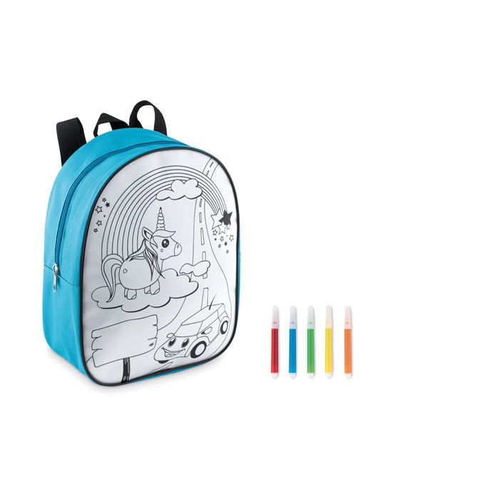 Plecak z mazakami – Gift Design