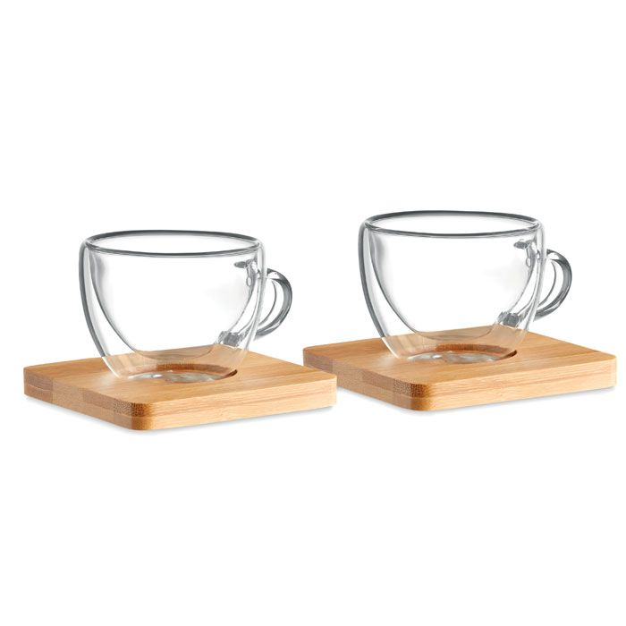 Zestaw 2 szklanek do espresso – Gift Design