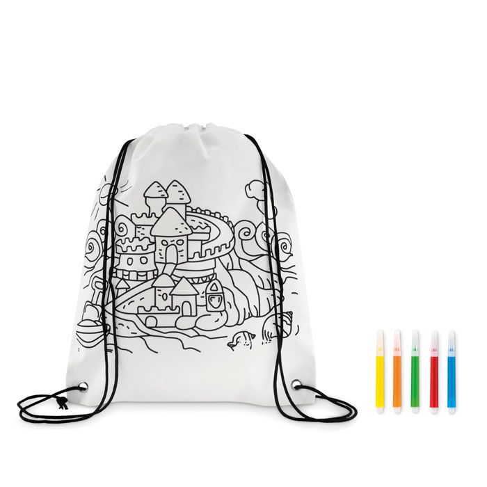 Worek ze sznurkiem z włókniny – Gift Design