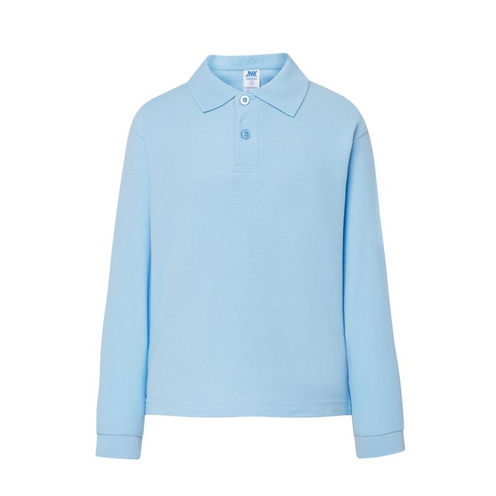 Koszulka polo dziecięca JHK PKID 210 LS – Gift Design