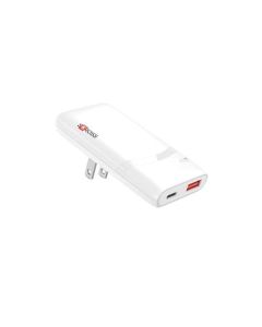 Ładowarka wielozłączowa SKROSS® Klip Slim 65 W-Biały – Gift Design