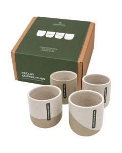 Zestaw kubków do kawy Originalhome Reclay 150 ml-Biały – Gift Design