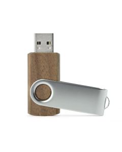 Pamięć USB TWISTER WALNUT 16 GB &ndash; Gift Design