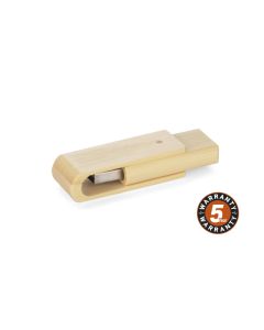 Pamięć USB bambusowa TWISTER 16 GB &ndash; Gift Design