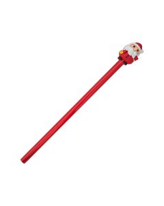 Ołówek Santa Claus, czerwony – Gift Design