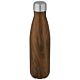 Izolowana próżniowo butelka Cove ze stali nierdzewnej o pojemności 500 ml z nadrukiem imitującym drewno-Piasek pustyni