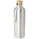 Malpeza butelka na wodę o pojemności 1000 ml wykonana z aluminium pochodzącego z recyklingu z certyfikatem RCS-Srebrny