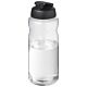 H2O Active® Big Base bidon z wieczkiem zaciskowym o pojemności 1 litra-Biały