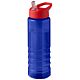 H2O Active® Eco Treble bidon z pokrywką z tutką o pojemności 750 ml -Szary