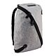 Diagonal backpack, grey