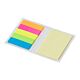 Memo holder, sticky notes, seed paper