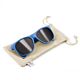 Okulary przeciwsłoneczne ze słomy pszenicznej B'RIGHT, bawełniane etui w komplecie | Adam