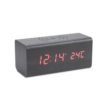 Zegar na biurko z ładowarką indukcyjną CORNELL – Gift Design