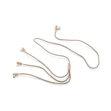 Kabel USB 3 w 1 FLAX – Gift Design