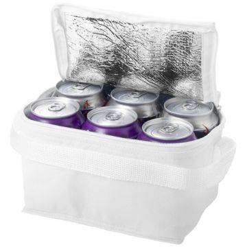 Torba termoizolacyjna z włókniny na 6 puszek Spectrum-Biały – Gift Design