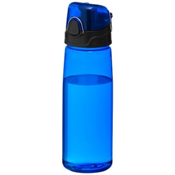 Bidon sportowy Capri-Przezroczysty niebieski – Gift Design
