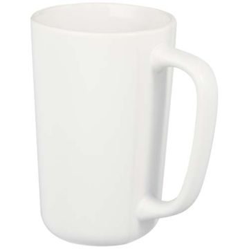 Perk ceramiczny kubek, 480 ml-Biały – Gift Design