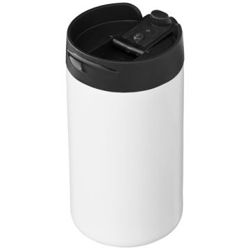 Mojave izolowany kubek o pojemności 250 ml ze stali nierdzewnej pochodzącej z recyklingu z certyfikatem RCS-Biały – Gift Design