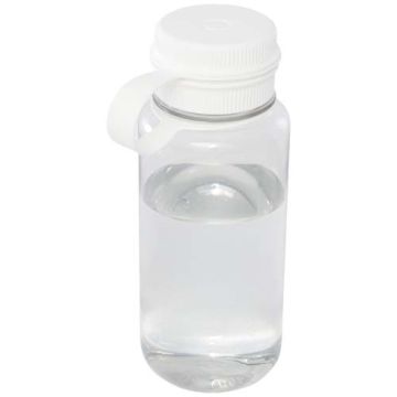Butelka sportowa Ryder z materiału RPET, z certyfikatem RCS, o pojemności 900 ml, z wielofunkcyjną zakrętką-Biały – Gift Design