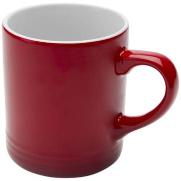 Laguna kubek ceramiczny o pojemności 330 ml-Czerwony – Gift Design