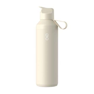 Bidon Ocean Bottle Peak GO 710 ml z recyklingowanej stali nierdzewnej-Piaskowiec – Gift Design