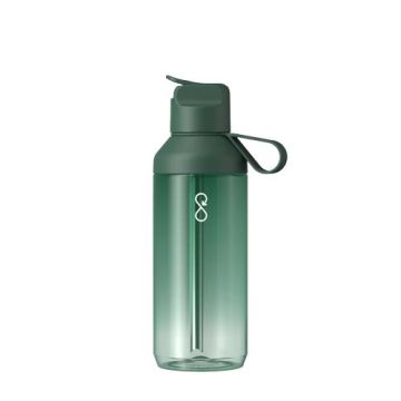 Bidon na wodę Ocean Bottle GO Clear 710 ml-Leśny zielony – Gift Design