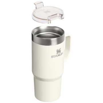 Kubek termiczny Stanley Everyday Suburban 473 ml wykonany z recyklingowanej stali nierdzewnej -Kremowy – Gift Design