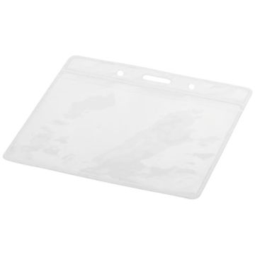 Przezroczysty futerał na identyfikator Serge-Przezroczysty klarowny – Gift Design