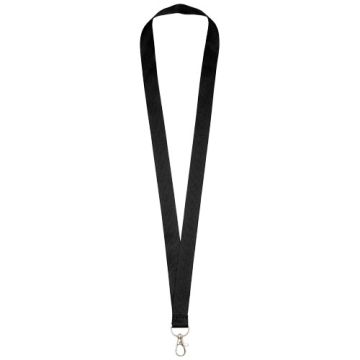 Smycz Impey z wygodnym klipsem-Czarny – Gift Design