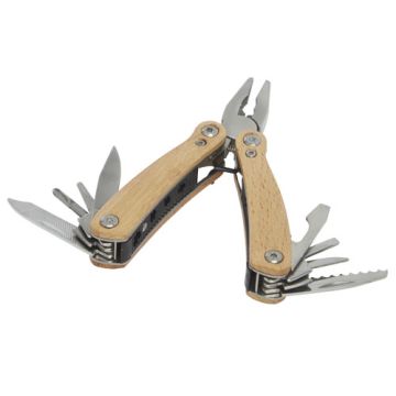12-funkcyjne średnie drewniane narzędzie multi-tool Anderson-Naturalny – Gift Design