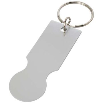 Rhea brelok do koszyka-Srebrny – Gift Design