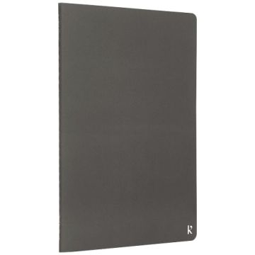 Karst® A5, dwupak z notesami z kamienia-Łupkowy szary – Gift Design