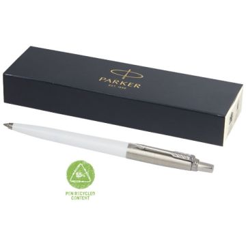 Parker Jotter długopis kulkowy z recyklingu-Biały – Gift Design