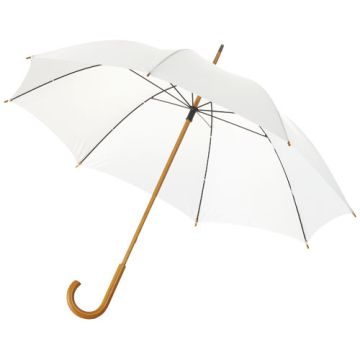 Klasyczny parasol Jova 23''-Biały – Gift Design