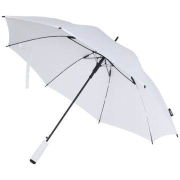 Niel automatyczny parasol o średnicy 58,42 cm wykonany z PET z recyklingu-Biały – Gift Design