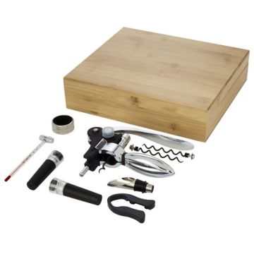 Malbick 9-częściowy zestaw do wina-Naturalny – Gift Design