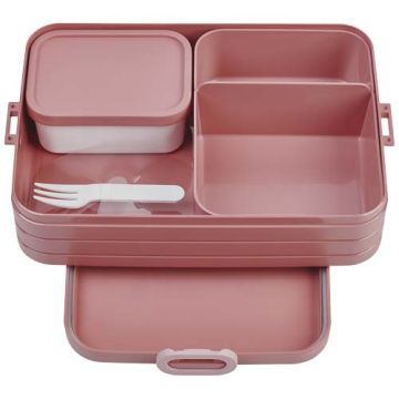 Mepal Take a Break Bento - duże pudełko na lunch, pojemność 1500 ml-Różowy – Gift Design