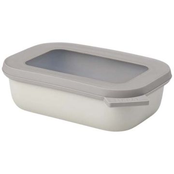 Mepal Cirqula 500 ml – prostokątna wszechstronna miska-Biały – Gift Design
