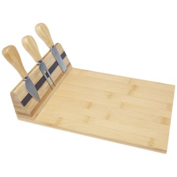 Mancheg bambusowa deska magnetyczna do sera i akcesoria-Naturalny – Gift Design