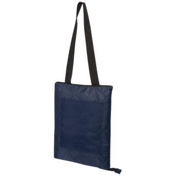 Clary koc piknikowy z poliestru pochodzącego z recyklingu z certyfikatem GRS-Granatowy – Gift Design