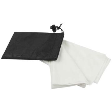 Lucas ręcznik sportowy RPET 30x80 cm-Biały – Gift Design