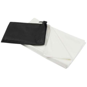 Lucas ręcznik sportowy RPET 70x140 cm-Biały – Gift Design