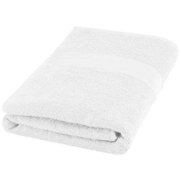 Amelia bawełniany ręcznik kąpielowy o gramaturze 450 g-m² i wymiarach 70 x 140 cm-Biały – Gift Design