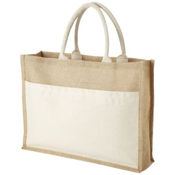 Jutowa torba na zakupy Mumbay-Naturalny – Gift Design