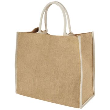 Duża torba jutowa-Naturalny – Gift Design
