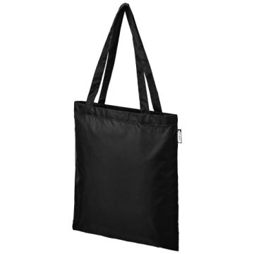 Sai Torba na zakupy z plastiku z recyclingu-Czarny – Gift Design